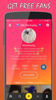 Boost Fans For tik Musically tok Likes & Followers ảnh chụp màn hình 2