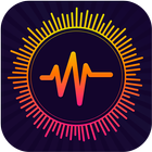 Particle.ly Video Status Maker Musical Bit Video أيقونة