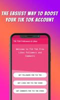 TikFame : Free Fans & Followers & Likes ポスター