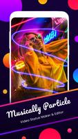 LyricaLy Particle Video Status पोस्टर