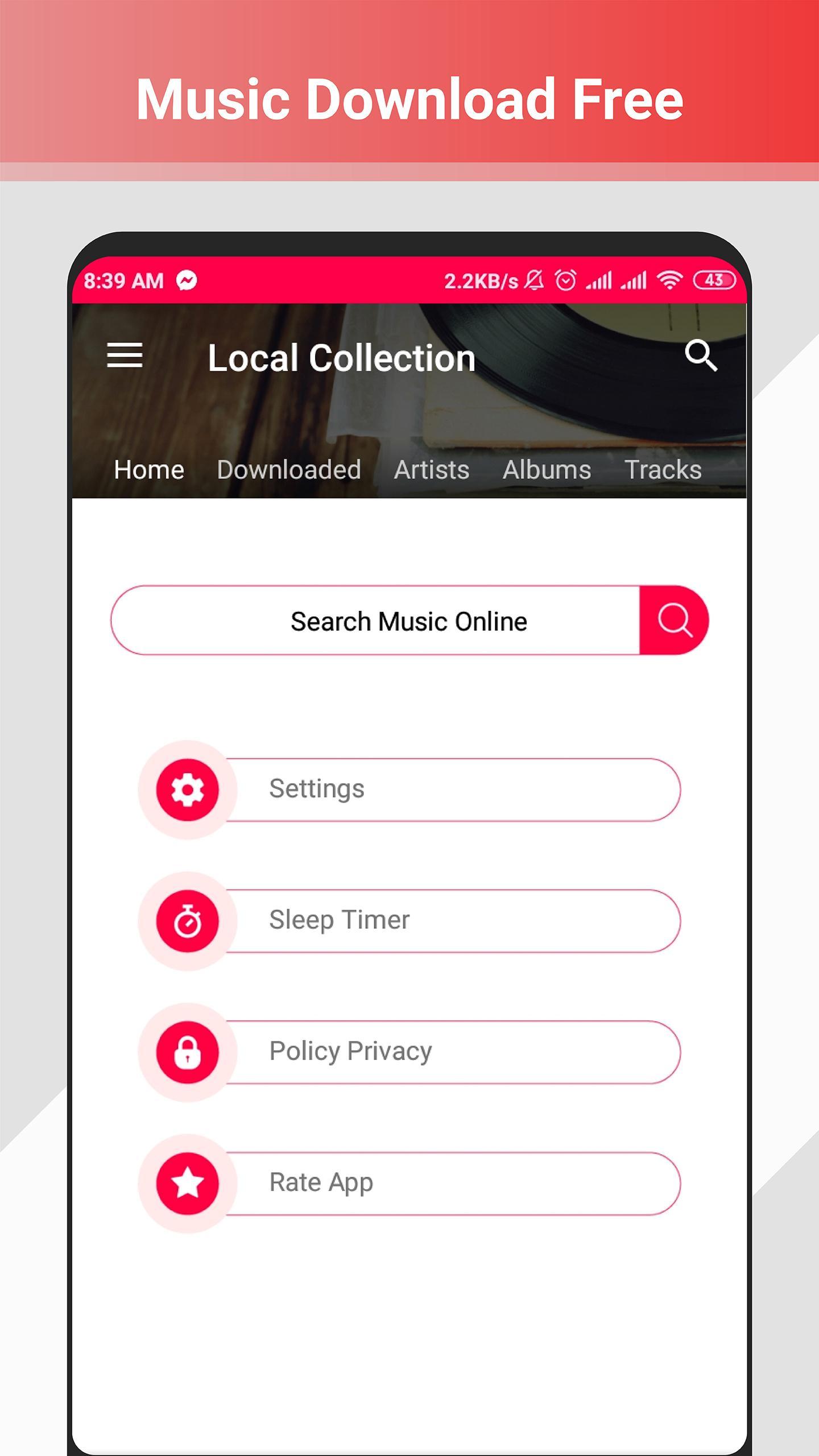 Télécharger de la musique Mp3 - Music Downloader pour Android - Téléchargez  l'APK