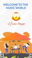 odtwarzacz muzyczny: darmowa muzyka mp3 audio. plakat