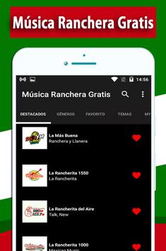 Musica Ranchera Gratis poster