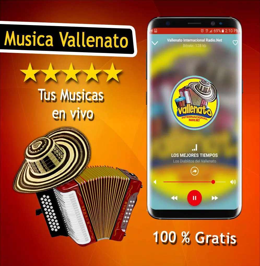 Descarga de APK de Musica Vallenatos para Android