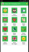 Status WA : Keren dan Lucu 2019 الملصق