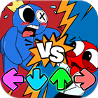 Red vs Blue Rainbow Friends icon