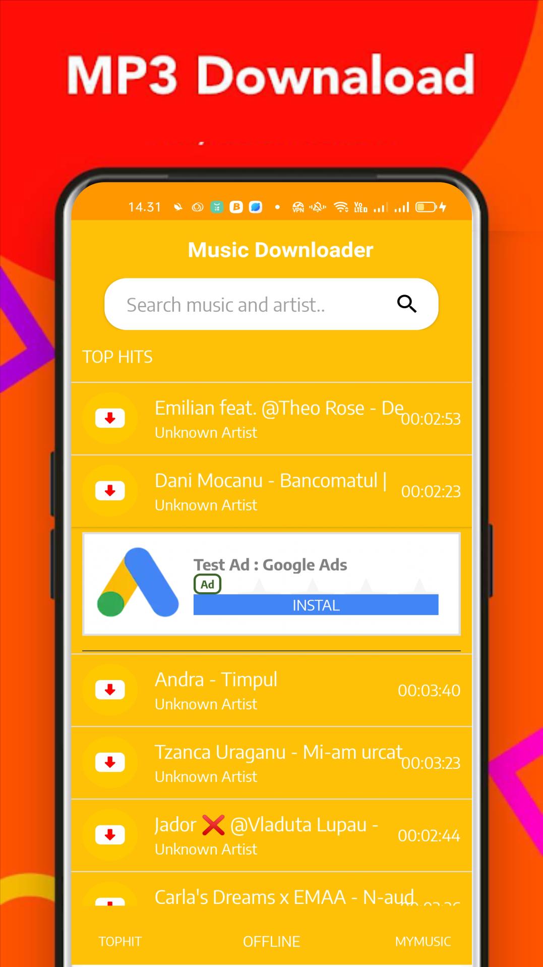 Tube Music Downloader MP3 Song APK for Android Download