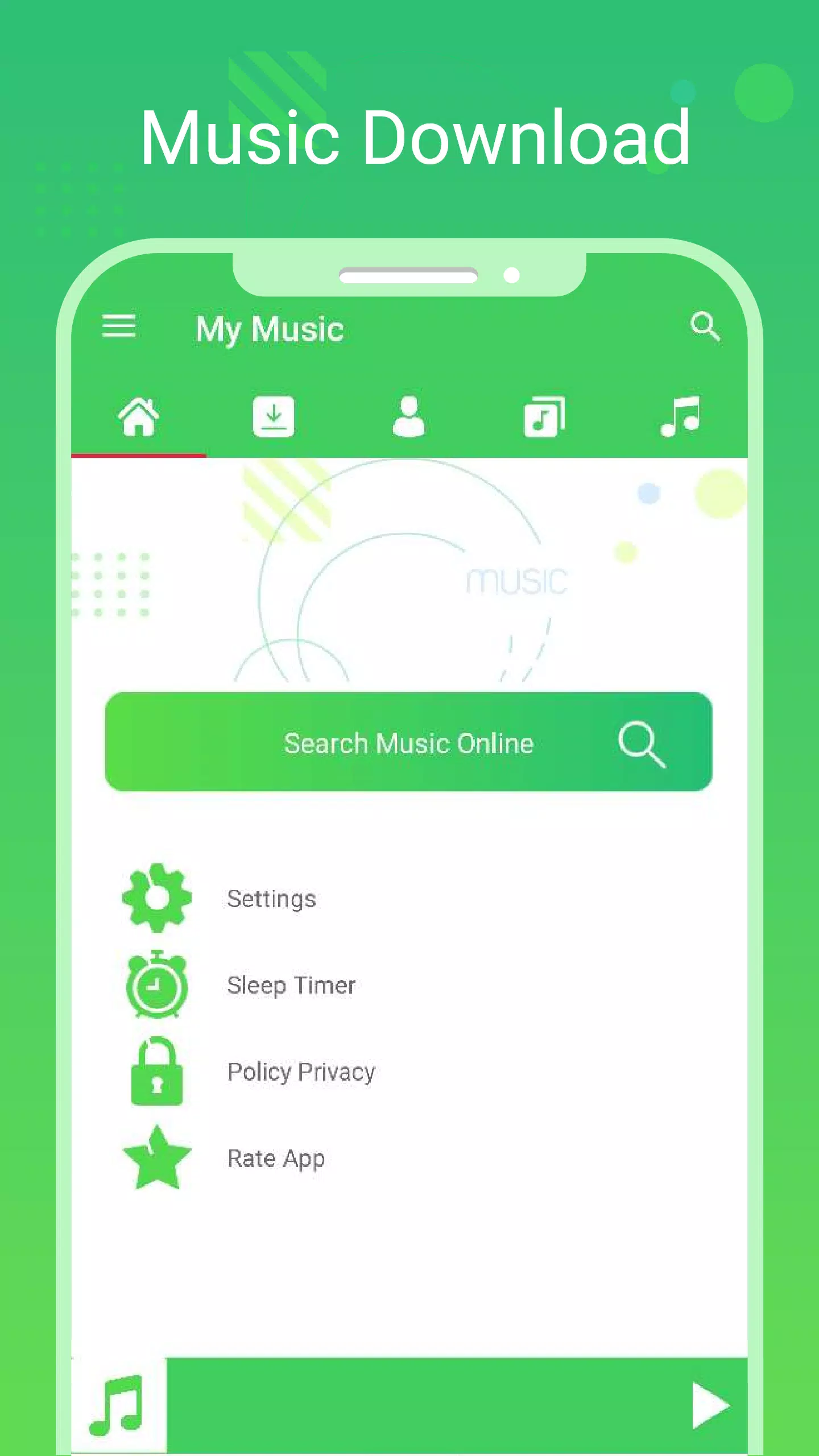 Descarga de APK de Descargar musica mp3 para Android