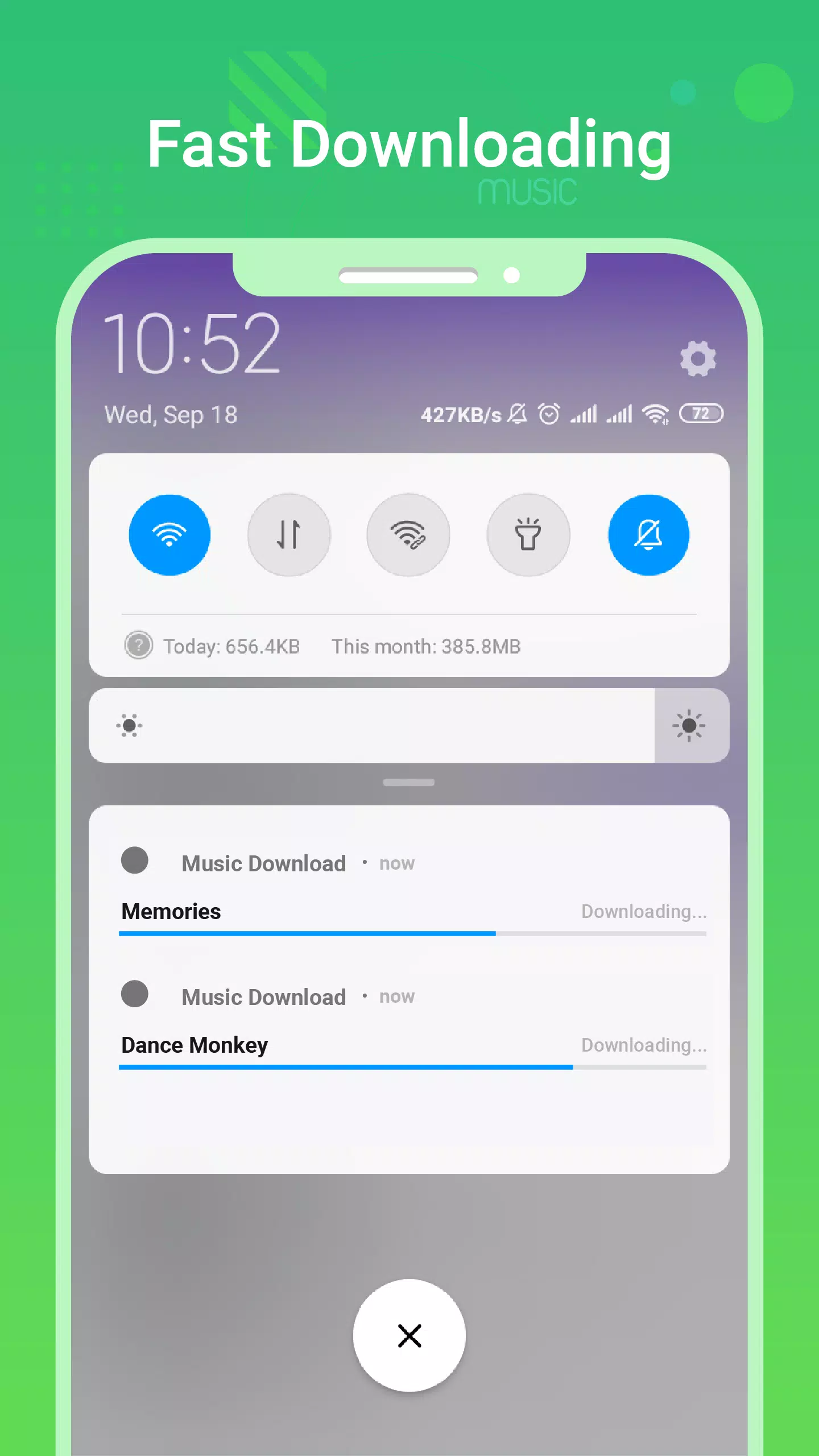 Descarga de APK de Descargar musica mp3 para Android