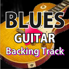 Blues Guitar Backing Track icône