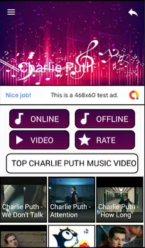 Charlie Puth - One Call Away / Mp3 Offline APK pour Android Télécharger
