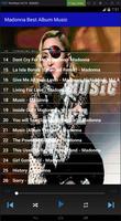 Madonna Best Album Music تصوير الشاشة 1