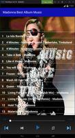 Madonna Best Album Music capture d'écran 2