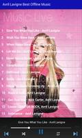 Avril Lavigne Best Offline Music تصوير الشاشة 1