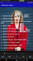 Adele Music Album تصوير الشاشة 1