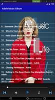 Adele Music Album स्क्रीनशॉट 2