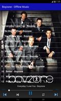 Boyzone - Offline Music capture d'écran 1