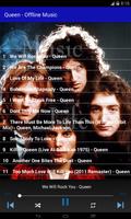 Queen - Offline Music स्क्रीनशॉट 2