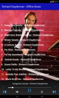 Richard Clayderman - Offline Music تصوير الشاشة 1