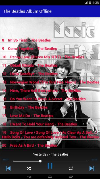 The Beatles Album Offline Для Андроид - Скачать APK