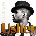 Usher - Offline Music آئیکن