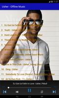 Usher - Offline Music اسکرین شاٹ 1