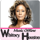 Whitney Houston Music Offline أيقونة