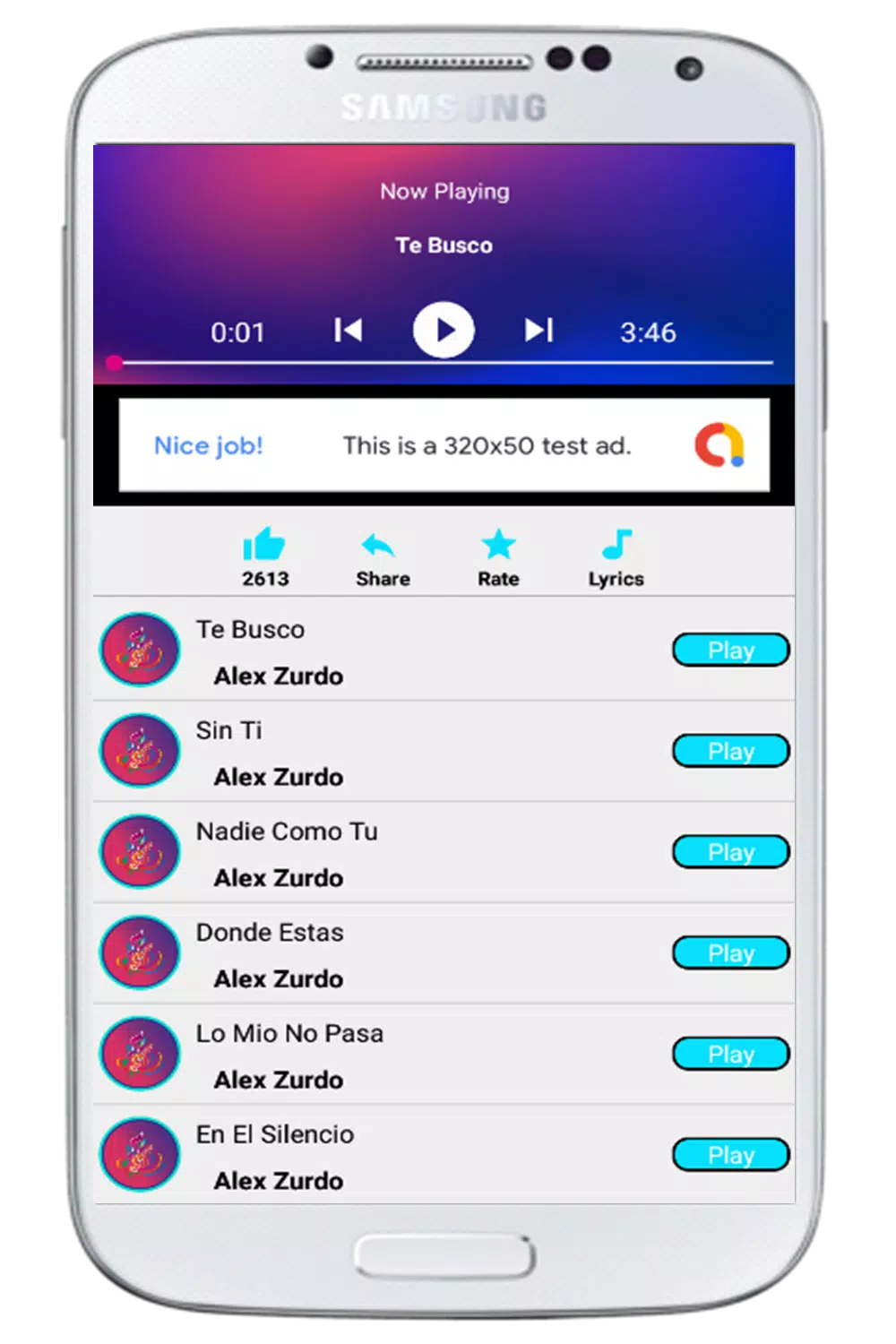 Descarga de APK de Descargar MP3 Alex Zurdo Musica Offline para Android