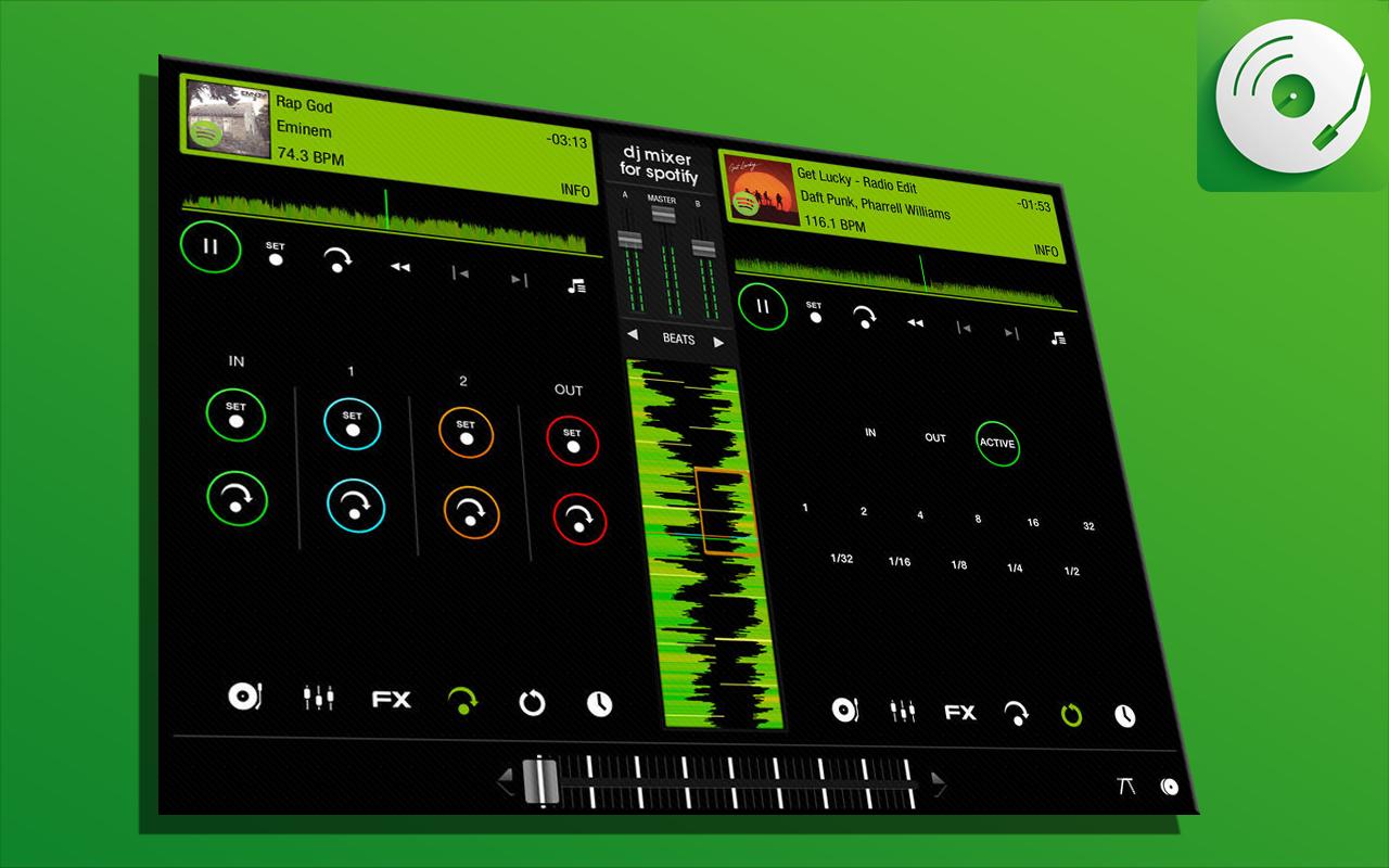 Dj mixer that uses spotify Dj mixer that uses spotify