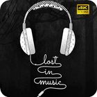 Music and Song Lyric Wallpaper আইকন