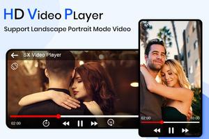 SNXX Video Player - Full HD XAS Video Player 스크린샷 1