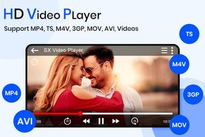 SNXX Video Player - Full HD XAS Video Player تصوير الشاشة 2