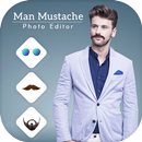 Man Mustache Beard Face Editor APK