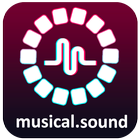 Icona Musicalmente: suono musicale e musicalmente