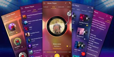 Music Player โปสเตอร์