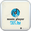 Music player 432 hz frequency