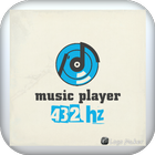 Music player 432 hz frequency आइकन
