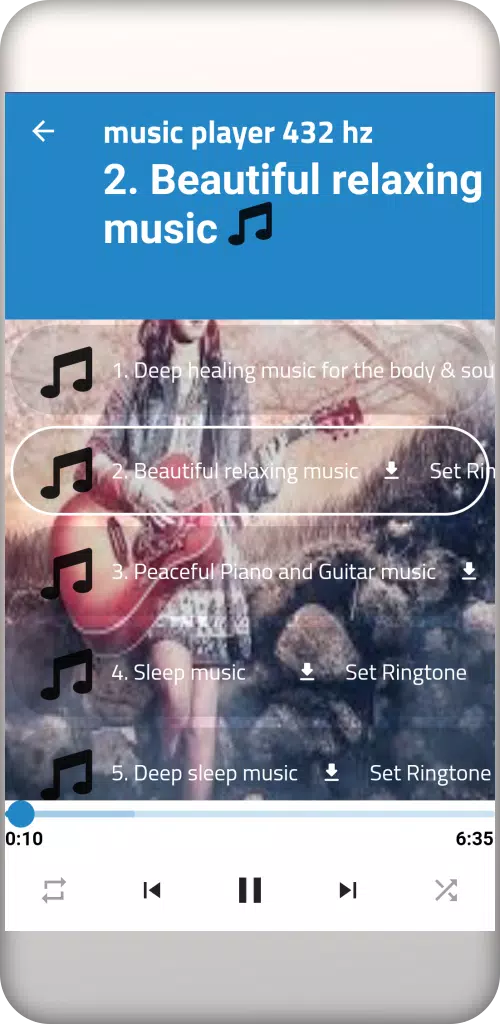 Hertz 432 hz Music Player 432 Hertz Frequency APK for Android