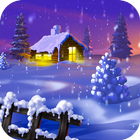 Snow Live Wallpaper HD icône