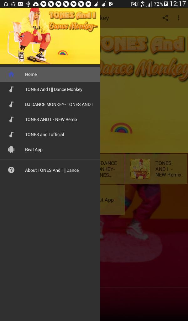 TONES AND I Dance Monkey mp3 O APK pour Android Télécharger