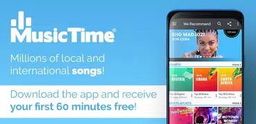 MusicTime®! Music streaming ap