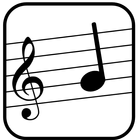 Compose sheet music icon