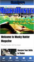 Musky Hunter Magazine Affiche