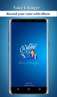 Voice changer with effects plakat