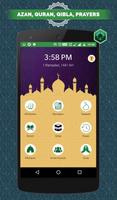 Best Muslim App For Azan, Quran, Qibla, Prayers Plakat