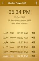 Prayer times: Qibla Direction poster