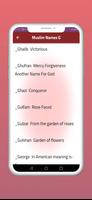 Nombres musulmanes Poster