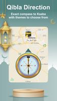 Prayer Time, Azan Alarm, Qibla poster