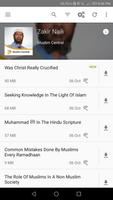 Zakir Naik - Audio Lectures ภาพหน้าจอ 1