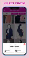 Women Hijab Suit Photo Editor capture d'écran 3